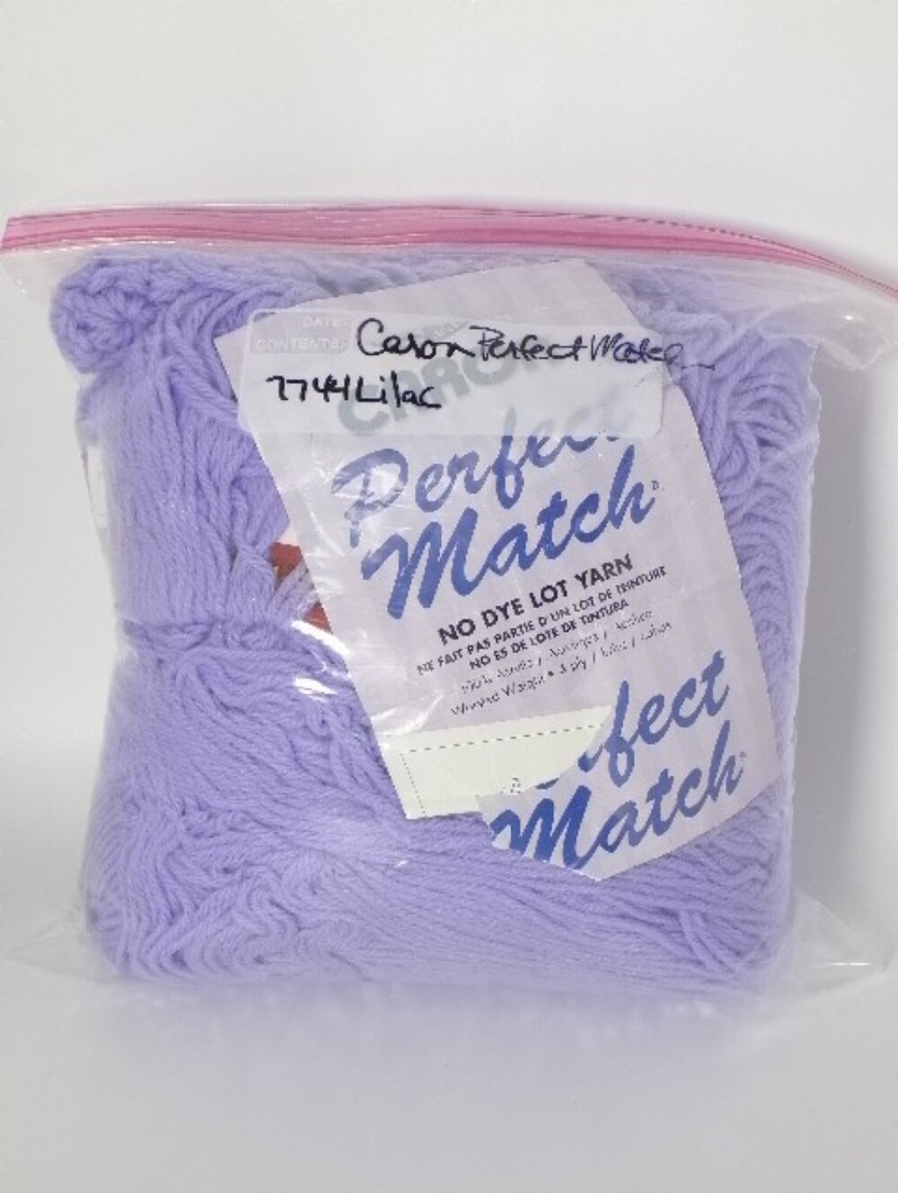 Vintage Caron Perfect Match Yarn Discontinued #774 Lilac